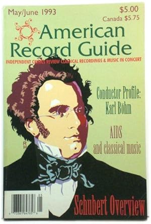 Bild des Verkufers fr American Record Guide: Independent Critics Review Classical Recordings and Music in Concert: Vol. 56, No. 3, May/June 1993 zum Verkauf von PsychoBabel & Skoob Books