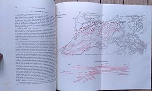 GÉOLOGIE du MAROC - monographies régionales - XIX° congrès International, RABAT - 1952