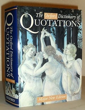 The Oxford Dictionary of Quotations