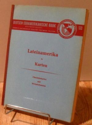 Seller image for Lateinamerika in Karten : bersichtskarten und Wirtschaftsdaten. [Verantwortlich fr den Karteninhalt: Klaus Krieger] for sale by Antiquariat frANTHROPOSOPHIE Ruth Jger