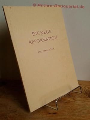 Die neue Reformation. 4 Vorträge /