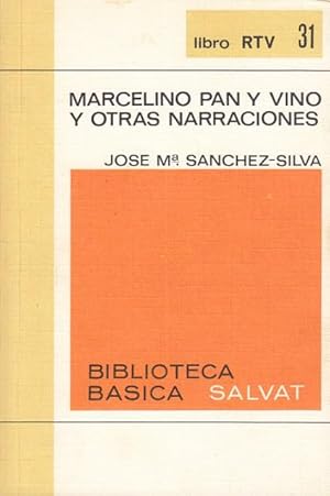 Bild des Verkufers fr MARCELINO PAN Y VINO Y OTRAS NARRACIONES. zum Verkauf von Librera Vobiscum