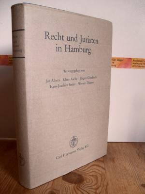 Bild des Verkufers fr Recht und Juristen in Hamburg. zum Verkauf von Antiquariat frANTHROPOSOPHIE Ruth Jger