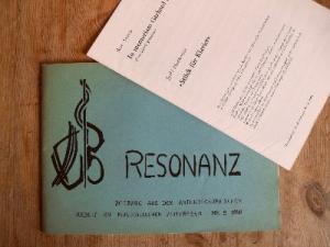 RESONANZ: Beiträge aus der anthroposophischen Arbeit an musikalischen Zeitfragen. Nr. 8 1988. Mit...