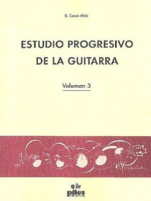 Bild des Verkufers fr Estudio progresivo de la Guitarra vol.3 zum Verkauf von AHA-BUCH GmbH