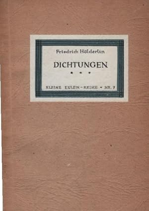Bild des Verkufers fr Dichtungen. Kleine Eulen-Reihe ; Nr. 7 zum Verkauf von Schrmann und Kiewning GbR