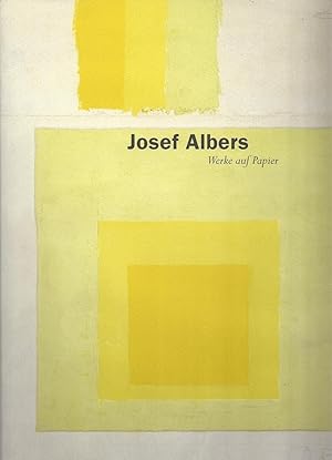 Bild des Verkufers fr JOSEF ALBERS Werke auf Papier zum Verkauf von ART...on paper - 20th Century Art Books