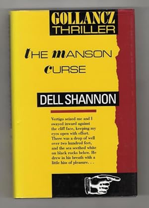 Seller image for The Manson Curse by Dell Shannon (First UK Edition) for sale by Heartwood Books and Art