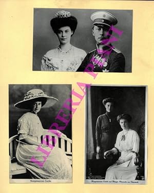 Germania (Prussia) : Viktoria, August Wilhelm, Cecilie, Alexandra (di Danimarca). Ernst August, V...
