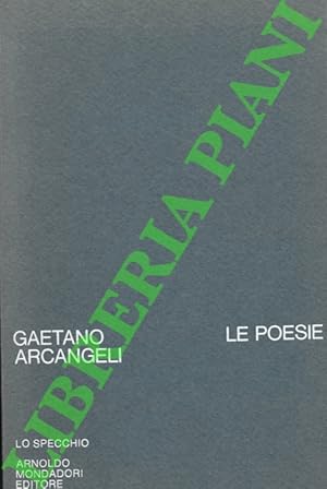 Image du vendeur pour Le poesie. mis en vente par Libreria Piani