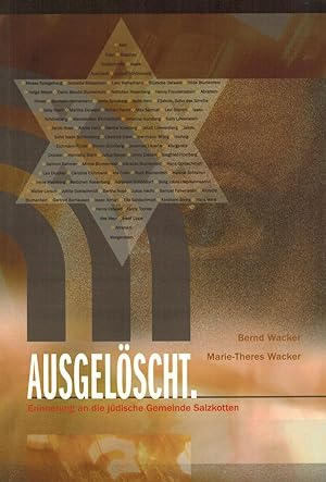 Seller image for Ausgelscht. Erinnerungen an die jdische Gemeinde Salzkotten for sale by Paderbuch e.Kfm. Inh. Ralf R. Eichmann