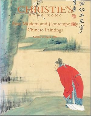 Fine Modern and Contemporary Chinese Paintings (Sunday 25 April 1999)