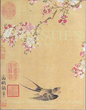 Fine Classical Chinese Paintings and Calligraphy (Sunday 29 April 2001)
