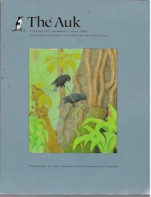 Seller image for The Auk Volume 127, Number 3 (July 2010) for sale by Bookfeathers, LLC