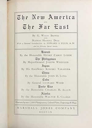 Seller image for The New America and the Far East [8 volumes] for sale by Bolerium Books Inc.