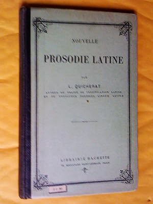 Imagen del vendedor de Nouvelle prosodie latine a la venta por Claudine Bouvier