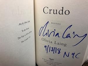 Seller image for CRUDO : A Novel (signed & dated) for sale by Gibbs Books