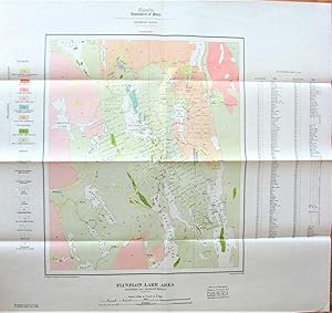 Fold-Out Geological Survey Map in Colour. Flin Flon Lake Area, Manitoba and Saskatchewan