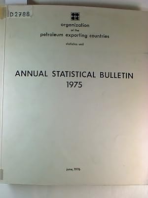 OPEC Annual Statistical Bulletin 1975.