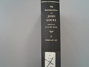 Bild des Verkufers fr The Correspondence of John Locke. (The Clarendon Edition of the Works of John Locke). zum Verkauf von Antiquariat Bookfarm