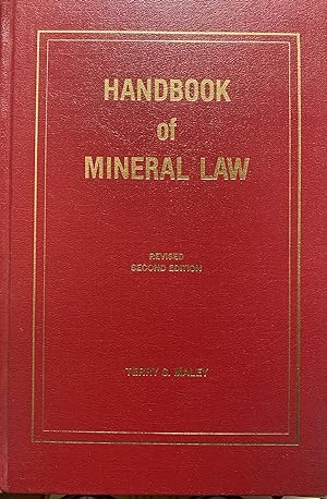 Seller image for Handbook of Mineral Law for sale by Artless Missals
