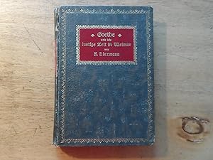 Imagen del vendedor de Gothe und die lustige Zeit in Weimar a la venta por Ratisbona Versandantiquariat