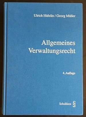 Image du vendeur pour Allgemeines Verwaltungsrecht. mis en vente par Antiquariat Im Seefeld / Ernst Jetzer