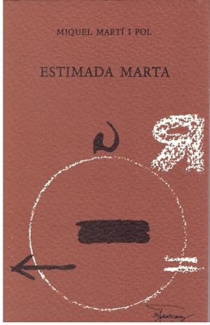 Imagen del vendedor de ESTIMADA MARTA. a la venta por Llibres de Companyia