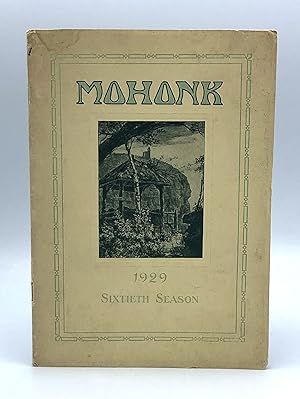 Mohonk. 1929. Sixtieth Season
