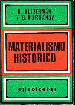 Seller image for MATERIALISMO HISTORICO. for sale by Books Never Die