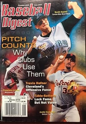 Immagine del venditore per Baseball Digest Magazine - June 2007 - Volume 66, No. 4 (Freddy Sanchez - Mike Lowell - Travis Hafner) venduto da BookMarx Bookstore