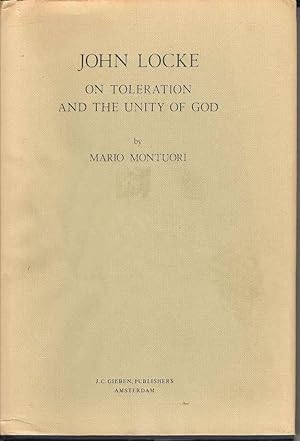 Seller image for John Locke on Toleration and the Unity of God for sale by Joy Norfolk, Deez Books