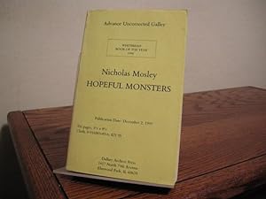 Immagine del venditore per Hopeful Monsters venduto da Bungalow Books, ABAA