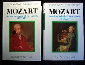 W.A. Mozart; Sa vie musicale et son oeuvre. Tome 1 + 2. 1756-1777, 1777-1791. Reprint der Ausgabe...