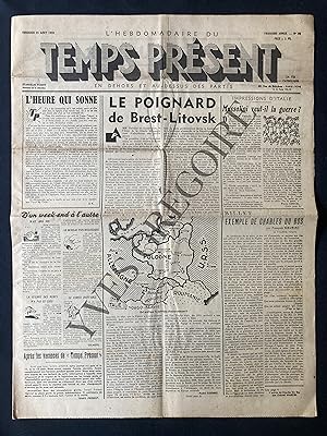 TEMPS PRESENT-N°91-VENDREDI 25 AOUT 1939