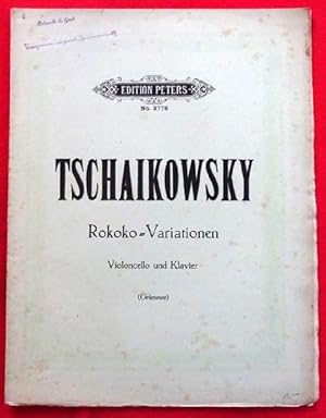 Rokoko-Variationen für Violoncello und Klavier. Opus 33. Hrsgg. von Paul Grümmer