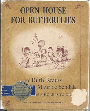 Seller image for OPEN HOUSE FOR BUTTERFLIES for sale by Columbia Books, ABAA/ILAB, MWABA