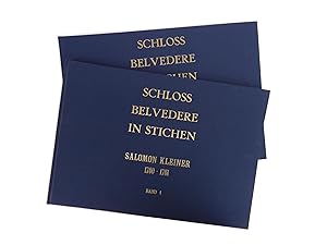Das Belvedere in Wien. Komplett in 2 Bänden. Herausgegeben und kommentiert von Hans Aurenhammer.
