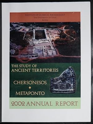 Seller image for Study of Ancient Territories: 2002 for sale by GuthrieBooks