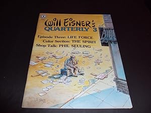 Will Eisner's Quarterly #3 Life Force, Shop Talk Phil Seuling