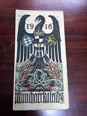 Bild des Verkufers fr Mnchener Kalender 1916. zum Verkauf von Antiquariat Seibold