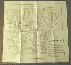 MAP OF ARKANSAS SURVEYING DISTRICT, 1853