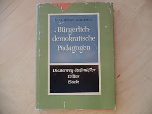 Bürgerlich-demokratische Pädagogen in Deutschland während der zweiten Hälfte des 19. Jahrhunderts...