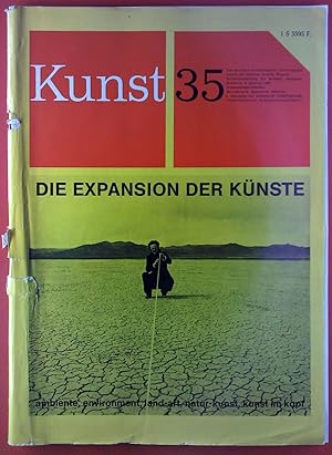 Seller image for Kunst 35 Die expansion der kunste ambiente, environment, land-art, natur-kunst, kunst im kopf for sale by biblion2