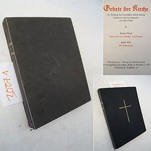 Seller image for Gebete der Kirche. Im Auftrag des Bayerischen Pfarrervereins bearbeitet und herausgegeben von Otto Dietz. Zweiter Band: Gebete fr die kirchlichen Handlungen, Erster Teil: Die Bestattung * im O r i g i n a l - V e r l a g s s c h u b e r for sale by Galerie fr gegenstndliche Kunst