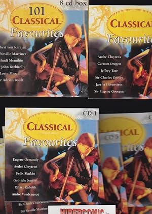 101 CLASSICAL FAVOURITES / ESTUCHE CON 8 CD