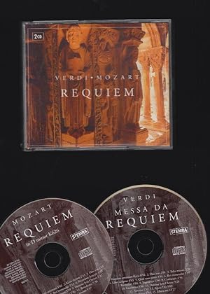 REQUIEM, VERDI - MOZART -- ESTUCHE CON 2 CD