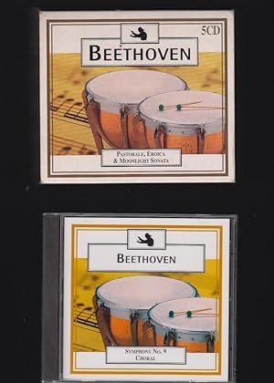 BEETHOVEN. PASTORALE, EROICA & MOONLIGHT SONATA / ESTUCHE CON 5 CD