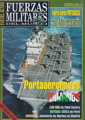 FAM , FUERZAS MILITARES DEL MUNDO, LOTE 72 EJEMPLARES - revista militar