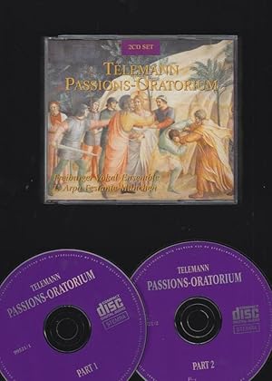 TELEMANN , PASSIONS - OARATORIUM , ESTUCHE CON 2 CD
